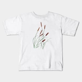 cattails Kids T-Shirt